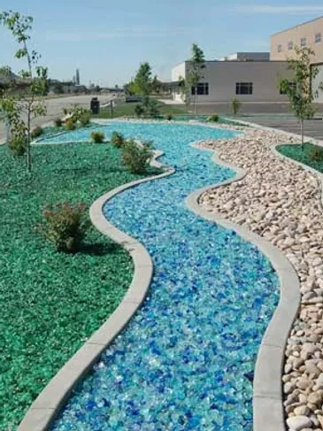 LANDSCAPE GLASS ROCKS
